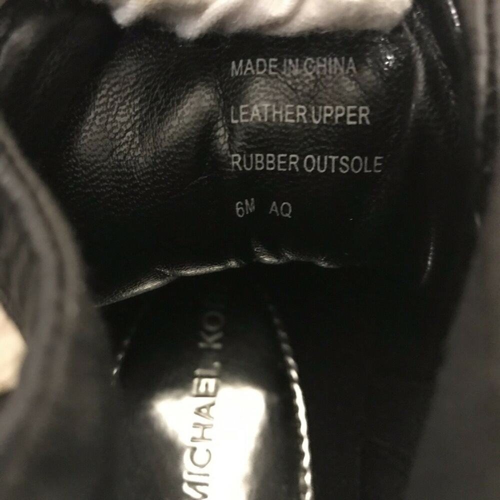 MICHAEL KORS Mid Top Pony hair Sneakers Size 6 - Picture 8 of 8
